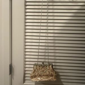 Elegant Gold Evening Bag